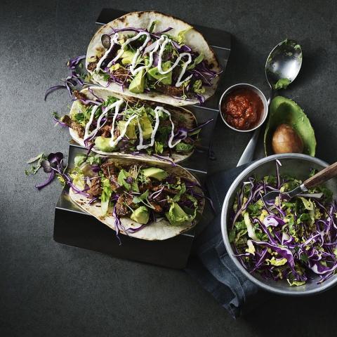 Beef tacos